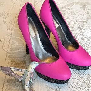 Rachel Hot Pink stilettos ❤️